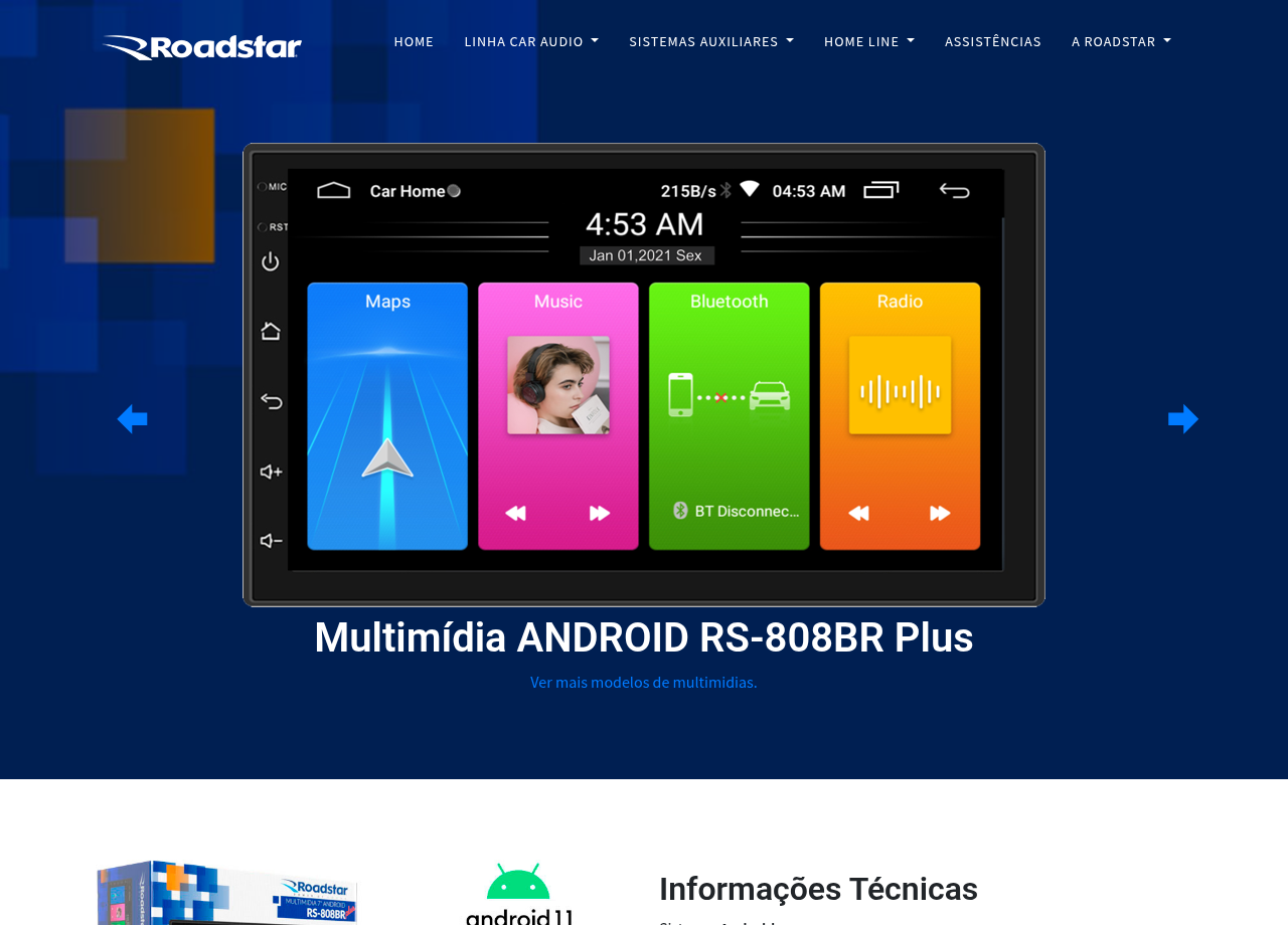 Print da página oficial de produto da Roadstar